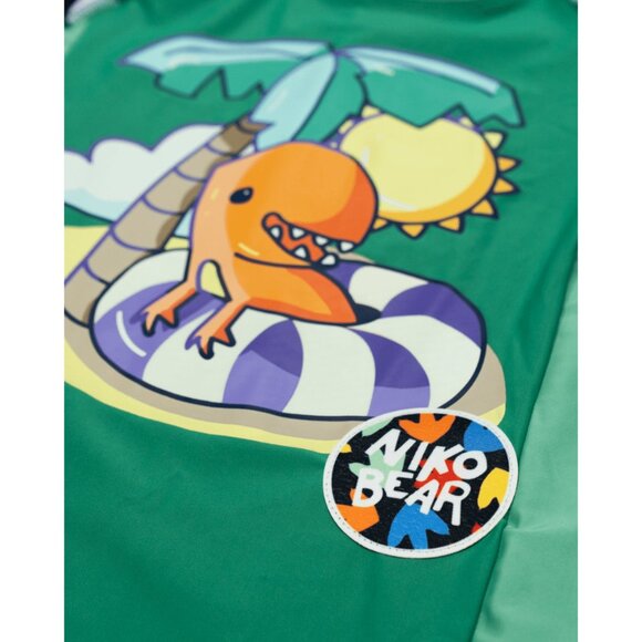 New Sz 2-3 Toddler Niko Bear A for Adley Tubin T Rex Color Changing Swim Jumper - Picture 2 of 5